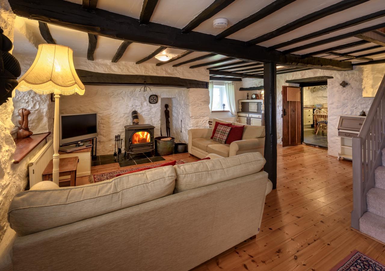 Ysgubor Bach Villa Aberdaron Exteriör bild